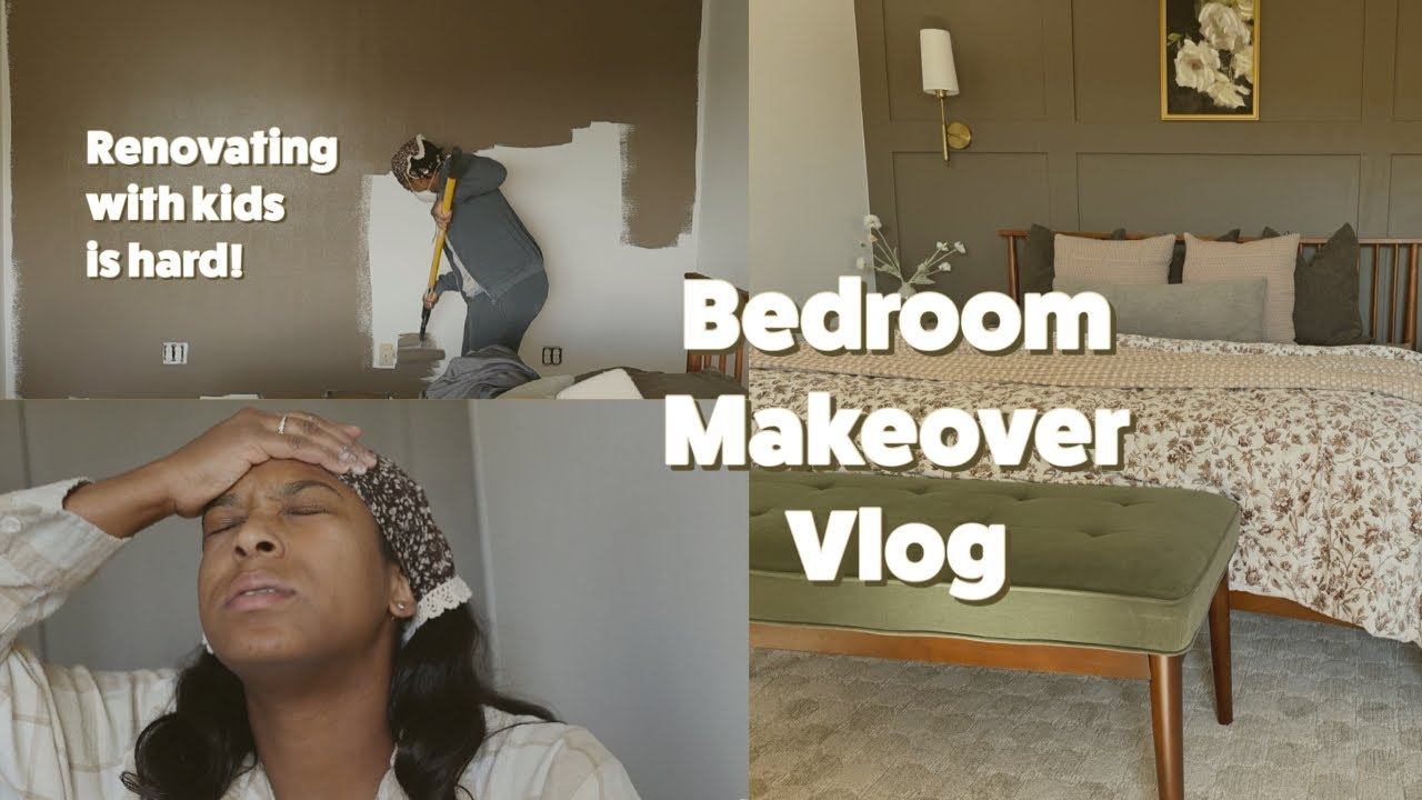 Remodeling My Master Bedroom On A Budget | Homemaking - YouTube