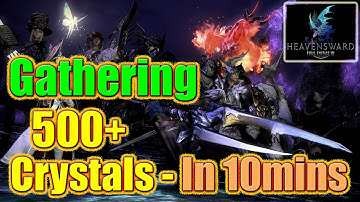 FFXIV Heavensward - Ephemeral Node Crystal Farming