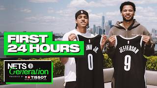 Mikel Brown Jr. and Joshua Jefferson’s First 24 Hours with the Brooklyn Nets | Nets Generation