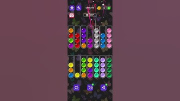 Ball Sort Master Level 714 #ballsortmaster #ballsortmastersolution #puzzlegame #gaming #games