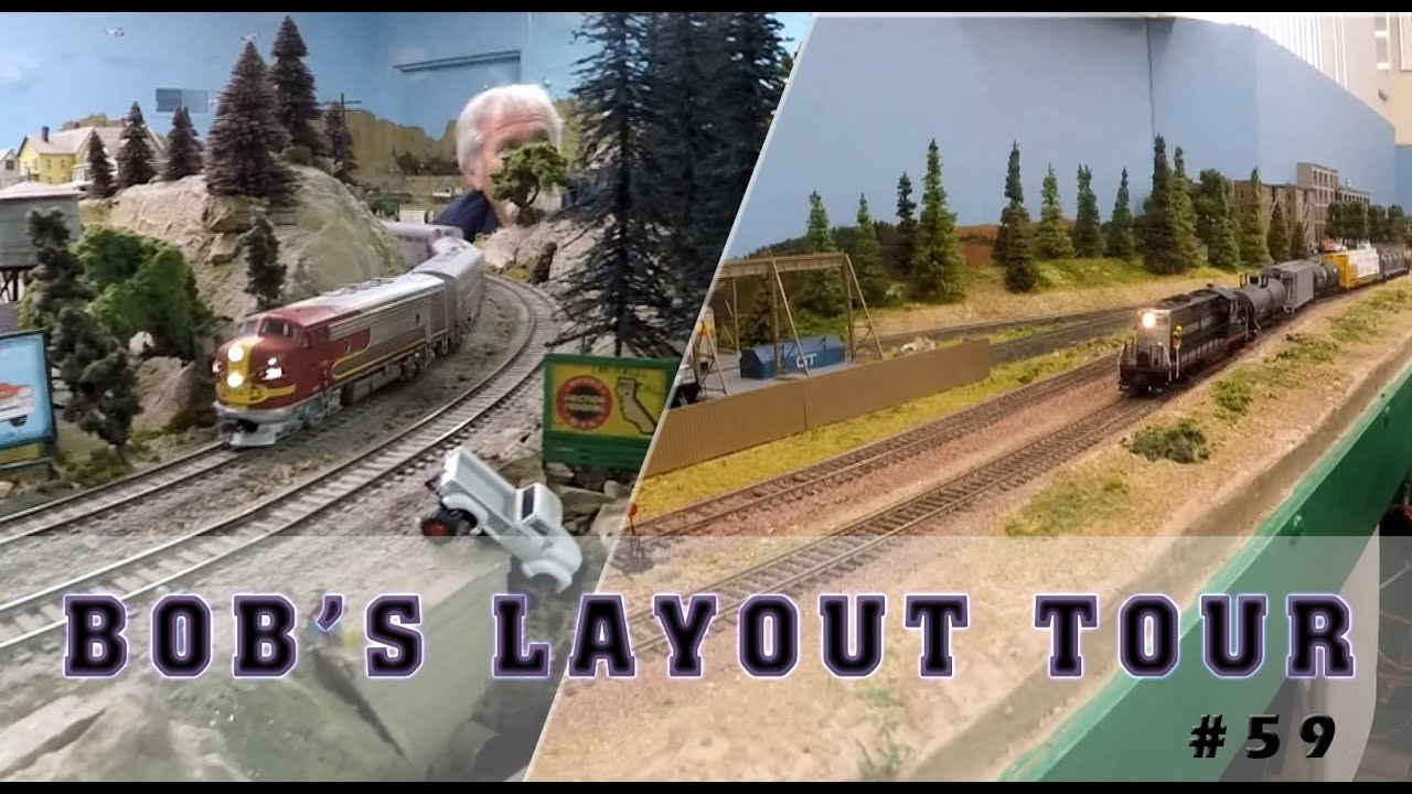 Bob's Layout Tour 59 Victorville area California YouTube
