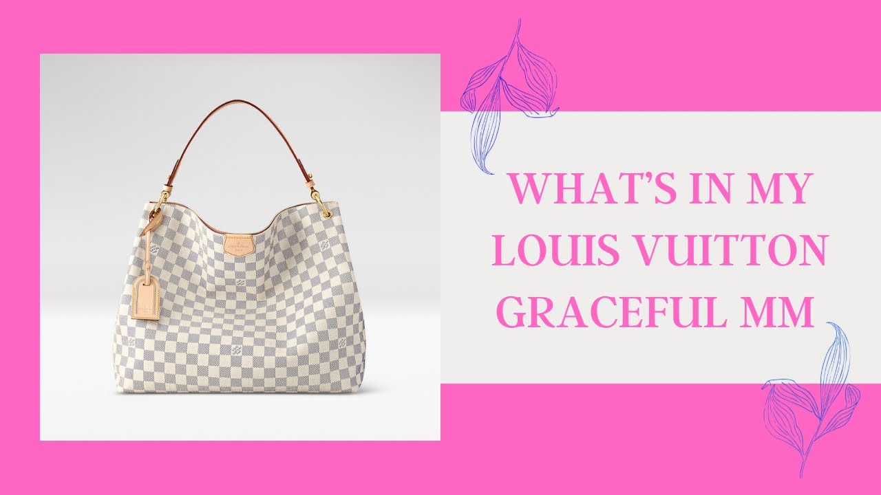 WHAT'S IN MY BAG  LOUIS VUITTON GRACEFUL MM 