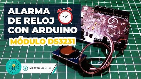 💡🕒 Cómo utilizar la ALARMA del módulo reloj DS3231 CON ARDUINO 🕒💡// IngeDonManual