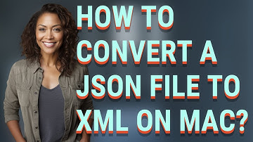 How to convert a JSON file to XML on Mac?