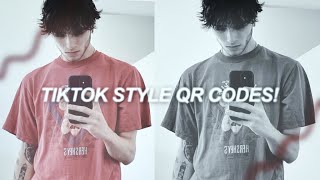 tiktok style qr codes for vsp! | rxsturn