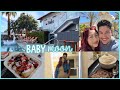 BABY MOON VLOG 🤰🏻 | couple&#39;s massage, cravings &amp; spending time together | Palm Springs Staycation