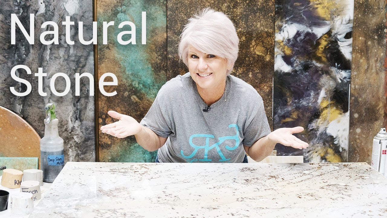 Creating a Natural Stone Finish using Stone Coat Epoxy YouTube