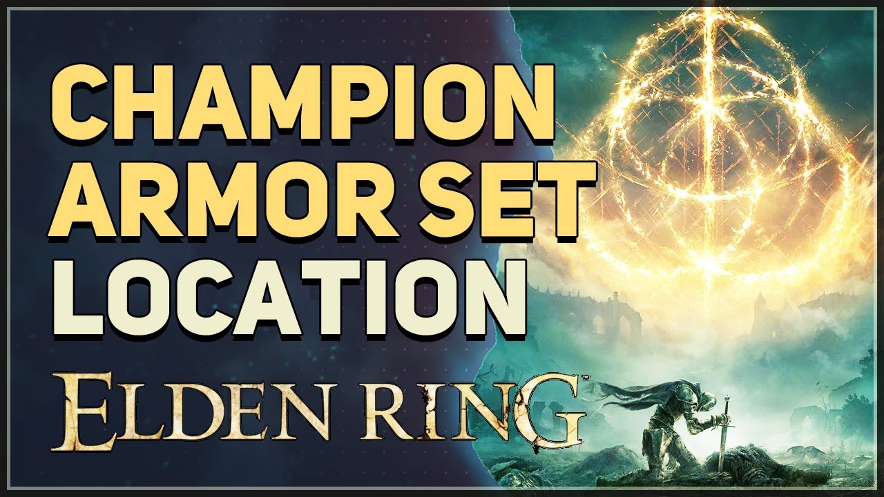 Champion Armor Set Location Elden Ring YouTube