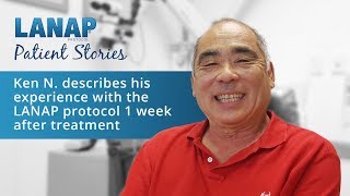 Ken - one week after LANAP gum disease treatment