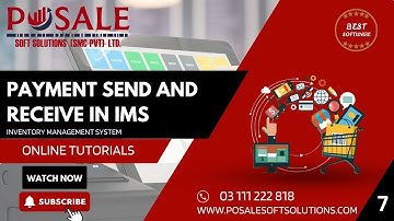 How To Manage TUTORIALS, POSALE EASY IMS, Payment send & Receive IMS #pos #invetory #software