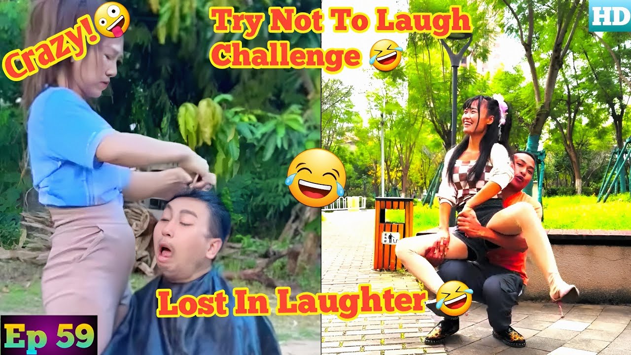 Hilarious and Silly Moments🤣 Try Not To Laugh Challenge😂Try Not To Laugh Hardest Ever Episode 59