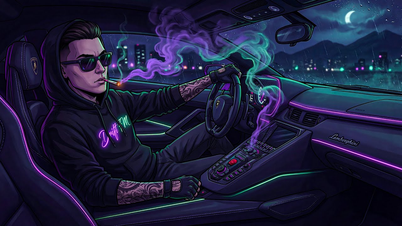 “Late Night Smoke Drive" Playlist — 420 Vibe Music | Chill Rap • Bluesy Hip-Hop • Stoner Mood