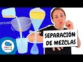 👩‍🔬 Separación de Mezclas en Lengua de Signos | Vídeos Educativos para Niños | @HappyLearningES