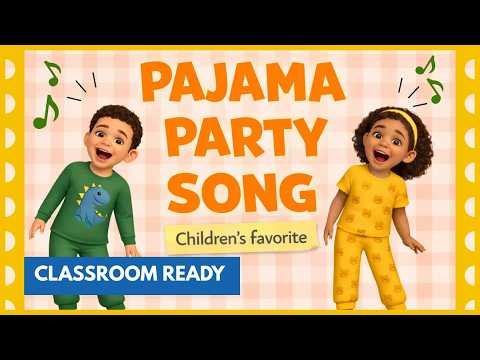 Pajama Party Dance for Kids 🥳