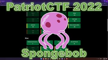 PatriotCTF 2022: Spongebob
