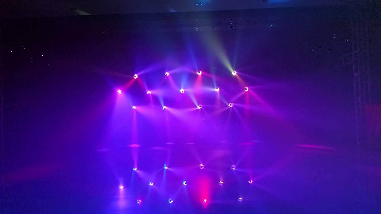 LEES lighting show- BIG-EYE L10 ROTATION and BIG-HERO 330 - YouTube