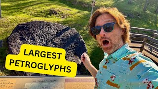 LARGEST Petroglyph Rock on the east coast