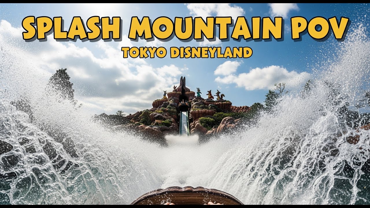 POV Splash Mountain Tokyo Disneyland - YouTube