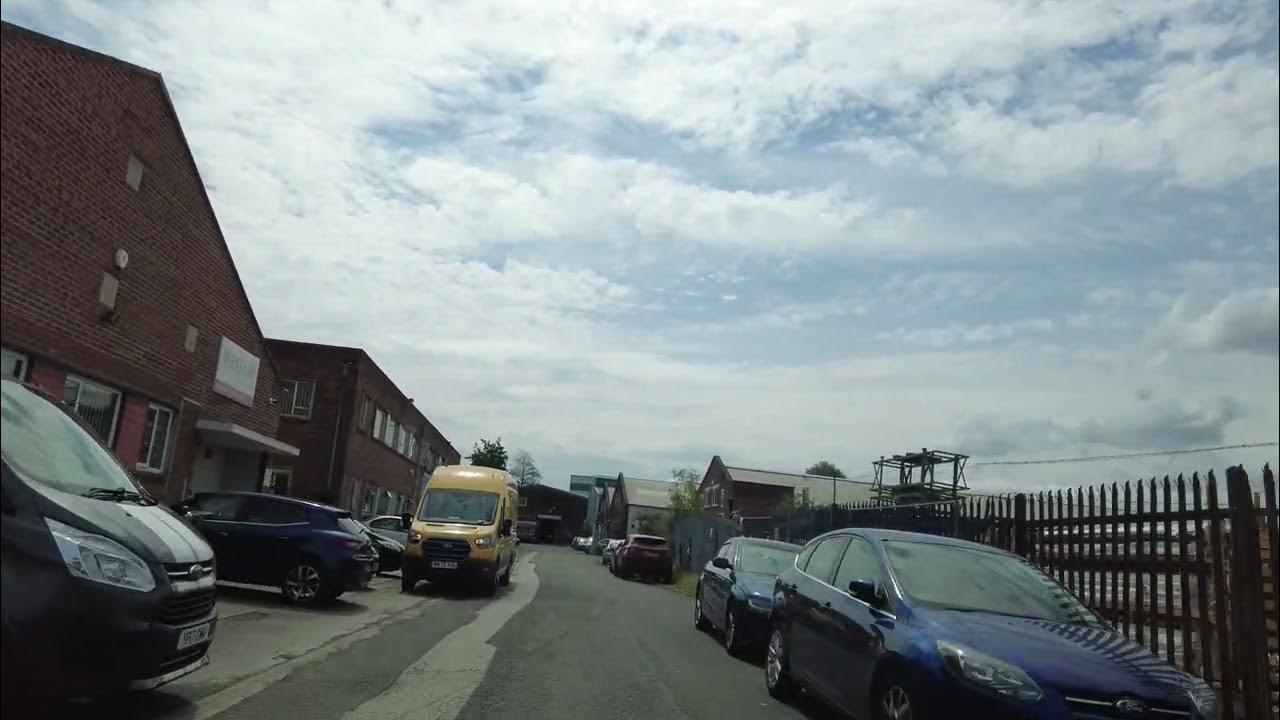 Driving On Warwick Road A41, Seeleys Road & Battery Way, Tyseley