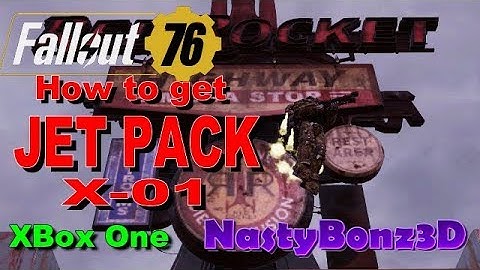 Fallout 76 How to get the JET PACK for X-01 power armor