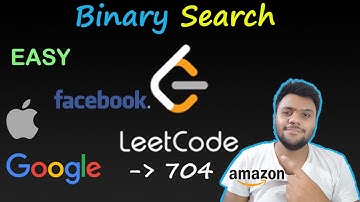 Binary Search | LEETCODE - 704 | Easy solution