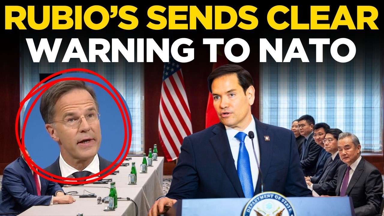 Breaking News LIVE: Marco Rubio Delivers Keynote at Munich Security Conference 2026 | World News