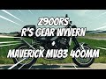 KAWASAKI Z900RS Exhaust muffler sound (r'sgear WYVERN ＆ MAVERICK Mv83) マフラーサウンド