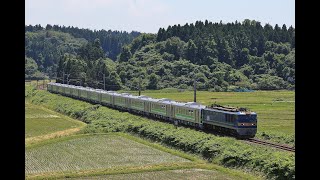 【甲種輸送】羽越本線 EF510形+H100系 8561レ 桂根～新屋 2021年6月16日