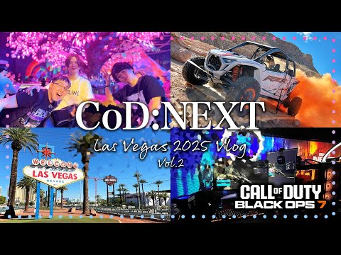【CoD:BO7】実写Vlog！CoD:NEXT in Las Vegas ～後編～【Call of Duty: Black Ops7】【星名レキ/Reki】