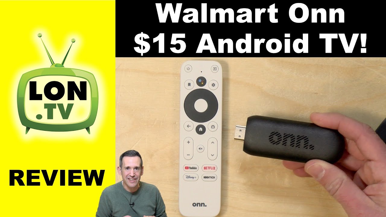 Walmart's $15 Onn Streaming Android TV Stick Review - YouTube