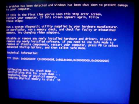 Windows Vista Instant BSOD (7F) When Unplugging Dazzle Capture Card