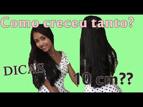 Como eu fiz para meu cabelo crescer tanto