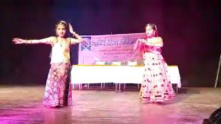 Duet Dance by Aparna and Shaanvi on the song hasta hua nooran/ SARASWATI SANGEETALAY MUNDERA BRANCH