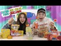 EATING ONE COLOR FOOD CHALLENGE | We Are The Davises