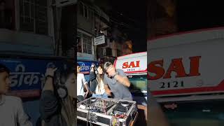 @DJPranav2121 & dj raksha top operating in Sai21+ in navkala group#karad durga viserjan