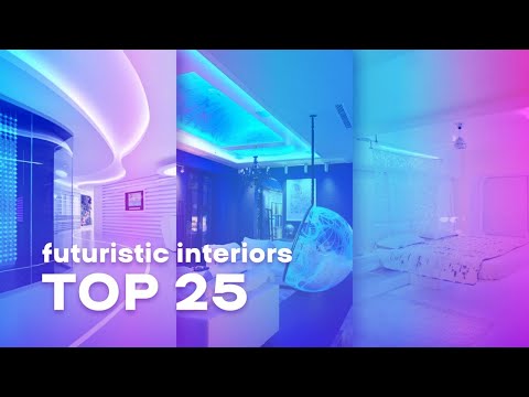 Video: Futuristisk interiørdesign: En it-iværksætterens hjem