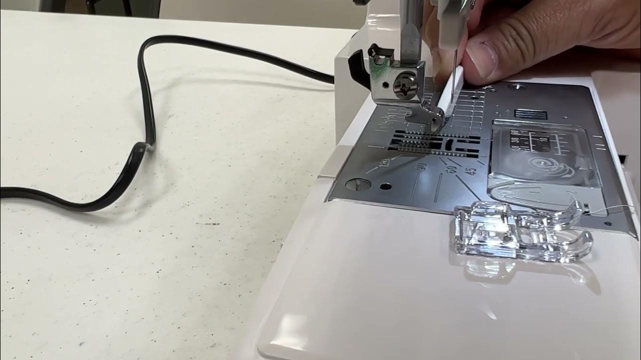 How to change the feet on Elna Experience 550 YouTube