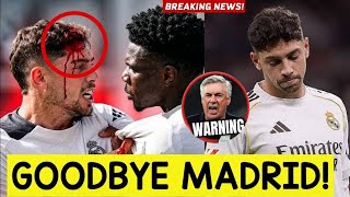 REAL MADRID DRESSING ROOM EXPLODES! VALVERDE BLEEDING AFTER SHOCK TCHOUAMENI TRAINING FIGHT!