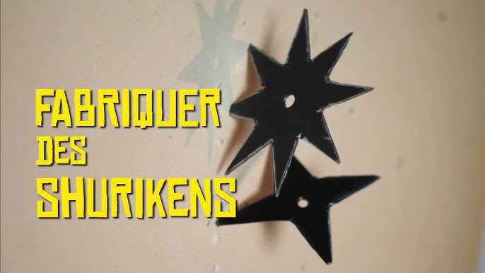 DIY Ninja Throwing Stars! TKOR Explores How To Make Ninja Stars