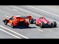 Ferrari f1 2022 no wings vs suzuki escudo pikes peak drag setting  drag race 20 km