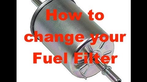 How to change a Vauxhall Astra Fuel Filter Change