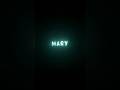 Mary On A Cross - Ghost | lyrics | aesthetic | English songs | whatsapp status | sped up | slowed