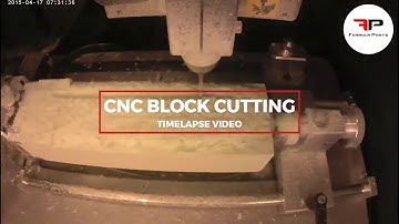 🎬CNC F1 in Schools block cutting video using Timelapse method!!!
