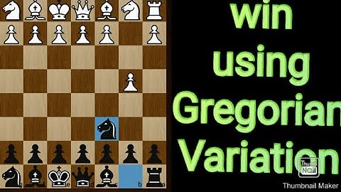 Win using Gregorian variation