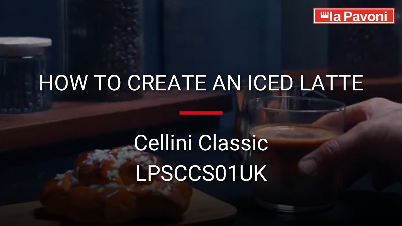 How to Make an Iced Latte on the La Pavoni Cellini Classic Machine | LPSCCS01UK