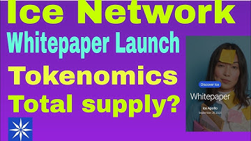 Ice Whitepaper Launch।। Ice Network KYC update।। Ice Token withdraw।। Ice Total supply।।