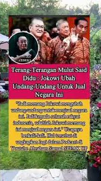 memang rusaknya undang2 karwna dia #viral #news #trendingshorts
