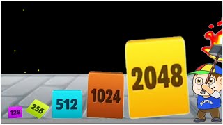 Hit Number 2048 Merge Blocks - Gameplay Walkthroough - reach 2048 screenshot 3