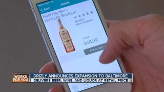 Alcohol delivery app, Drizly, hits Baltimore screenshot 4