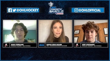 #OHLDraft Introductions: Juan Copeland & Joey Costanzo (Niagara IceDogs)